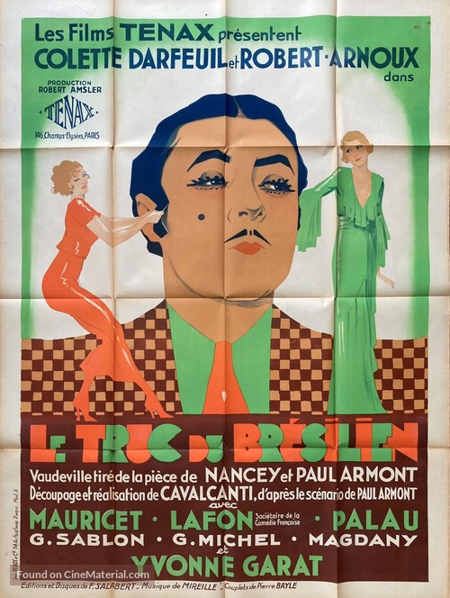 Le truc du Br&eacute;silien - French Movie Poster