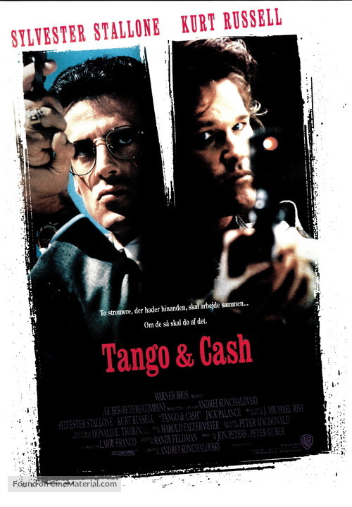 Tango And Cash - Danish Movie Poster