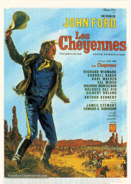 Cheyenne Autumn - French Movie Poster