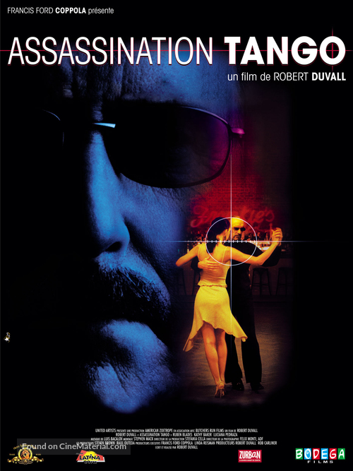 Assassination Tango - French Re-release movie poster