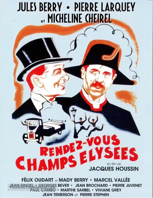 Rendez-vous Champs-Elys&eacute;es - French Movie Poster