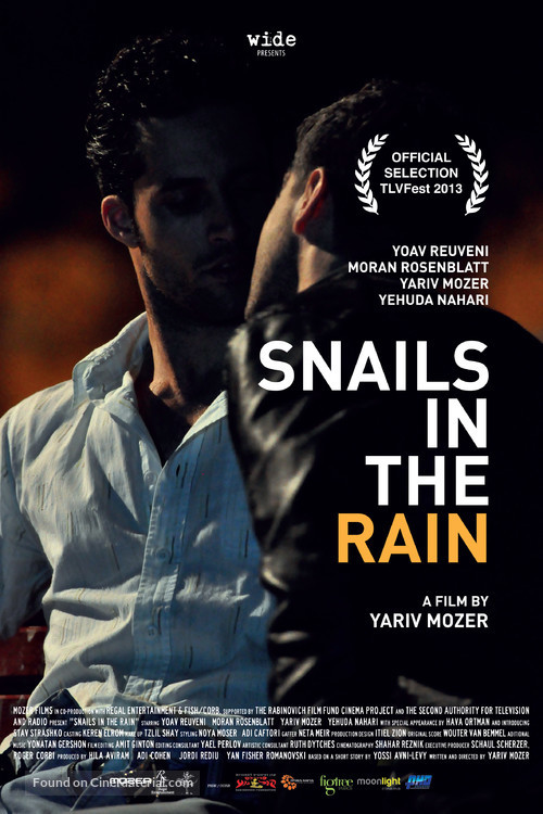 Snails in the Rain - Israeli Movie Poster