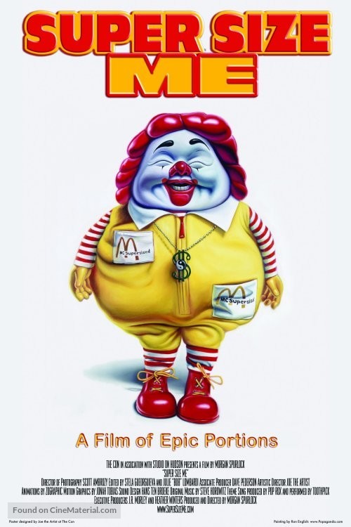 Super Size Me - poster