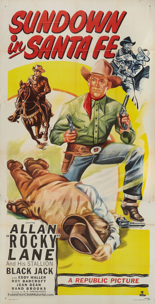 Sundown in Santa Fe - Movie Poster