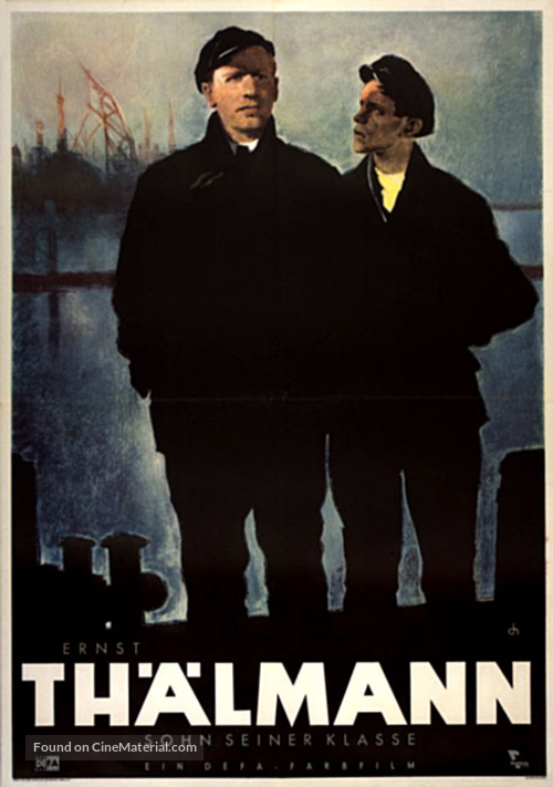 Ernst Th&auml;lmann - Sohn seiner Klasse - German Movie Poster