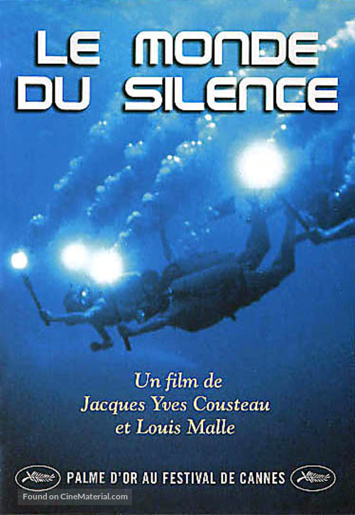 Monde du silence, Le - French DVD movie cover