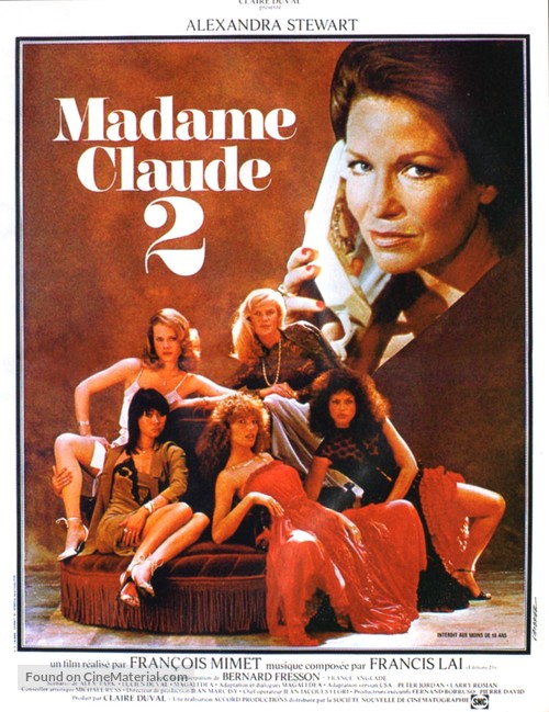 Madame Claude 2 - French Movie Poster