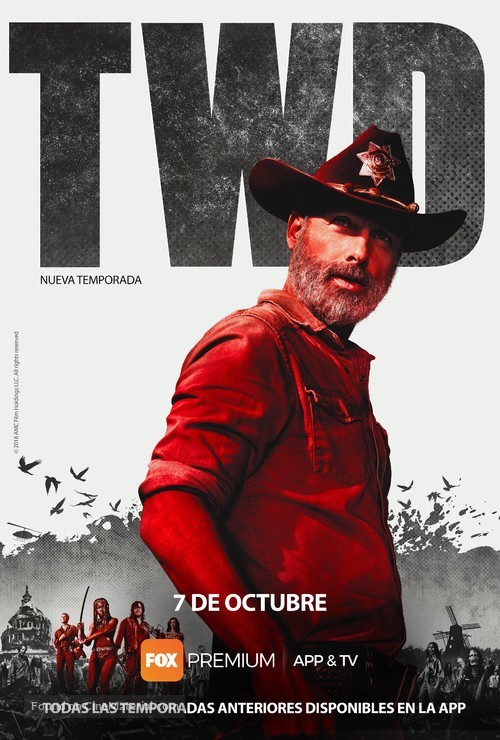 &quot;The Walking Dead&quot; - Mexican Movie Poster