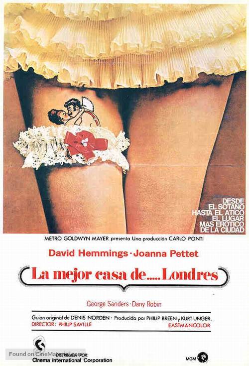 The Best House in London - Spanish Movie Poster