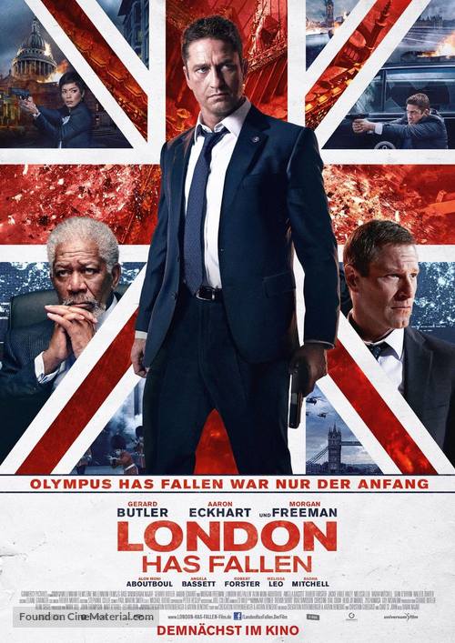 London Has Fallen - German Movie Poster