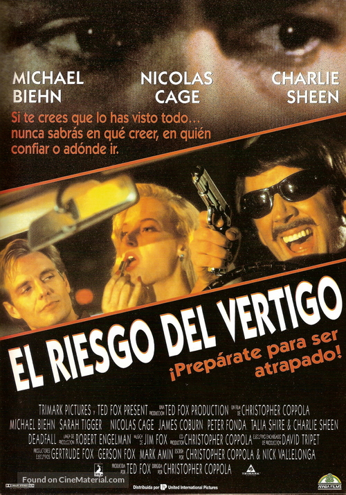 Deadfall - Spanish Movie Poster