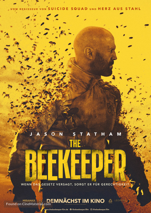 The Beekeeper - German Movie Poster