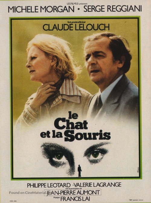 Chat et la souris, Le - French Movie Poster