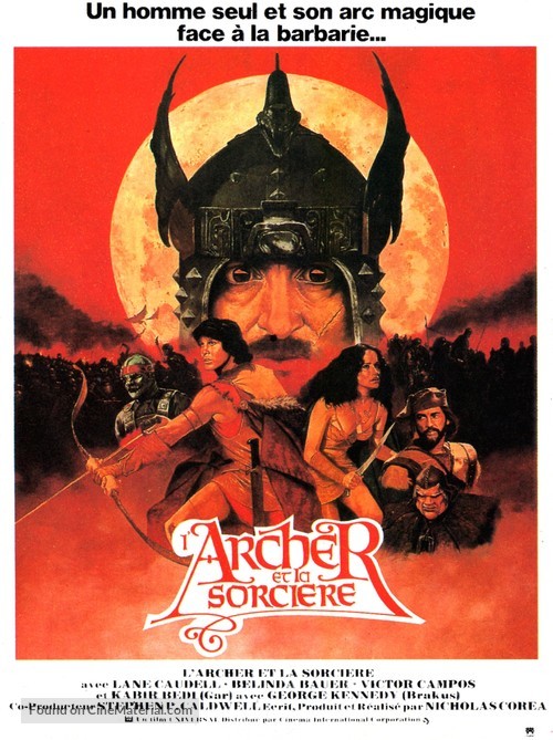 The Archer: Fugitive from the Empire - French Movie Poster