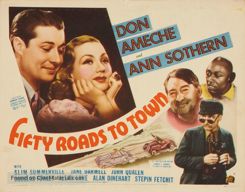 Fifty Roads to Town - Movie Poster