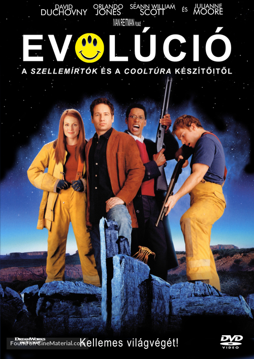 Evolution - Hungarian DVD movie cover