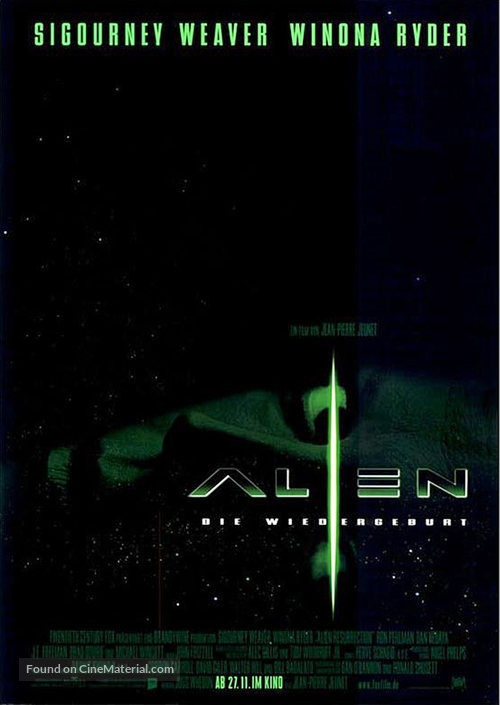 Alien: Resurrection - German Movie Poster