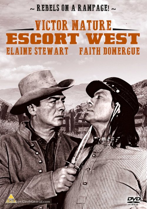 Escort West - British DVD movie cover