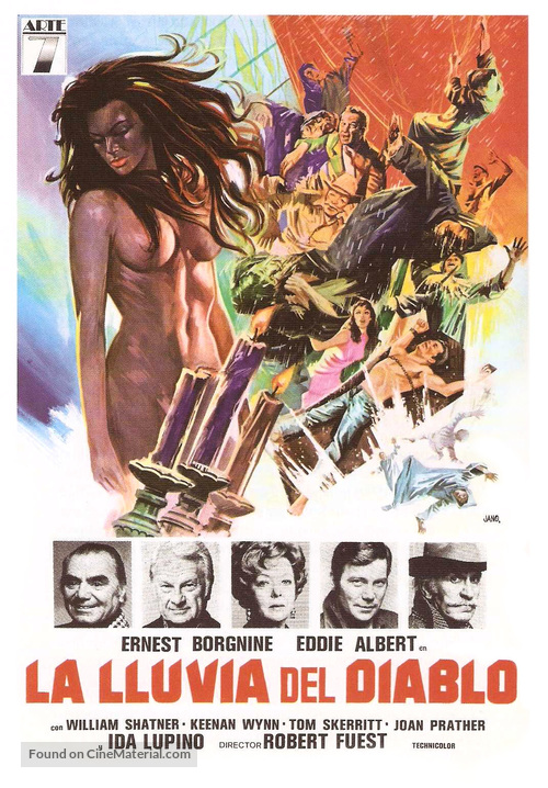The Devil&#039;s Rain - Spanish Movie Poster