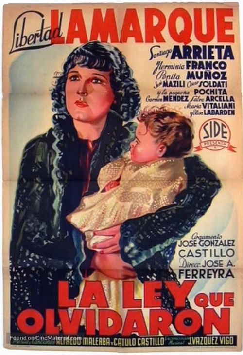 La ley que olvidaron - Argentinian Movie Poster