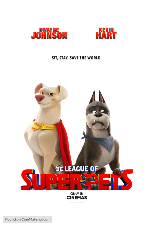 DC League of Super-Pets - Irish Movie Poster