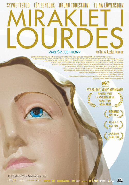 Lourdes - Swedish Movie Poster