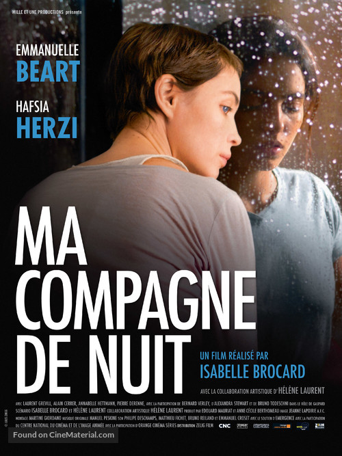 Ma compagne de nuit - French Movie Poster