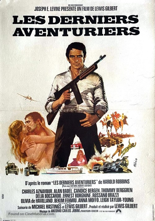 The Adventurers - French Movie Poster