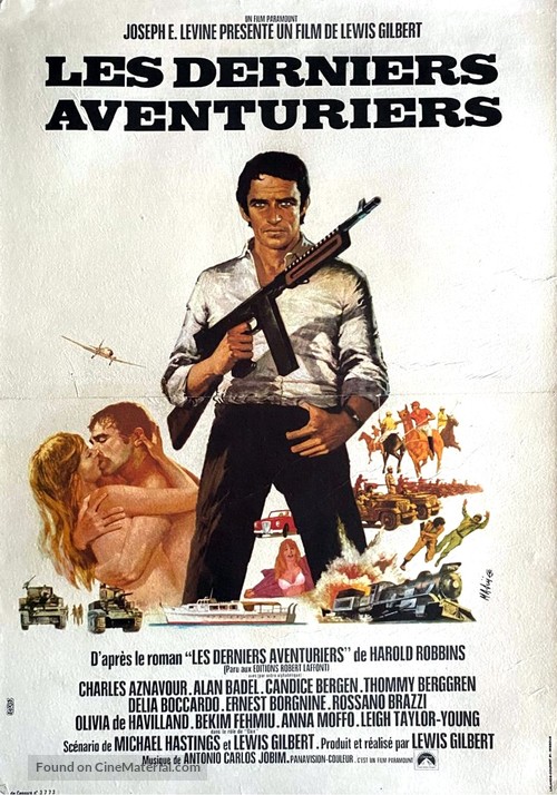 The Adventurers - French Movie Poster