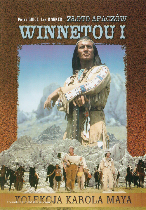 Winnetou - 1. Teil - Polish DVD movie cover