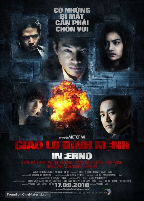 Inferno - Vietnamese Movie Poster