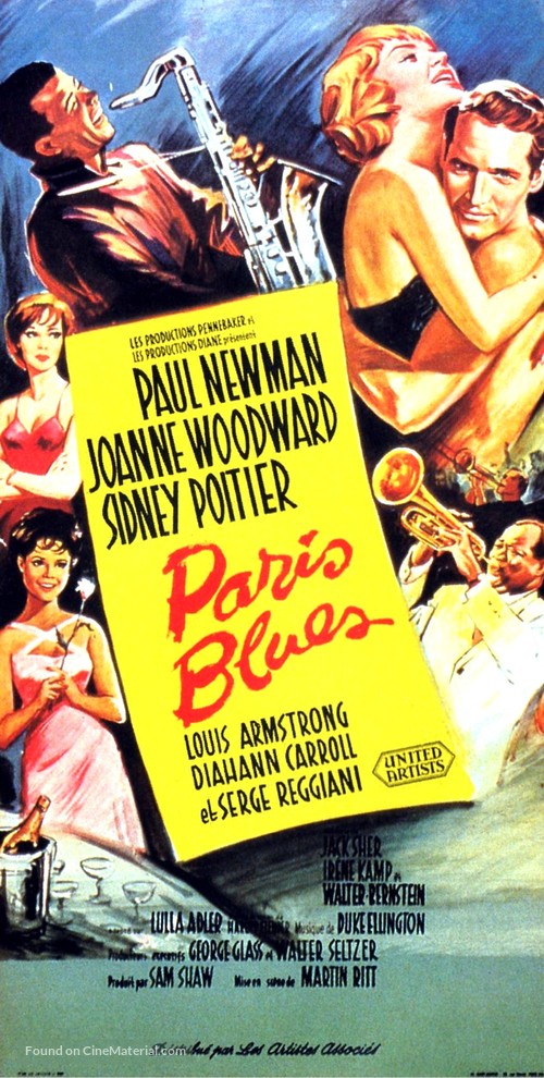 Paris Blues - Movie Poster