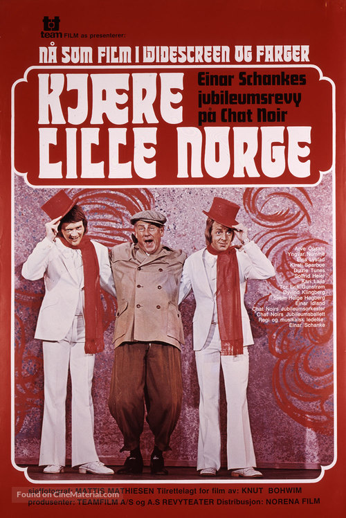 Kj&aelig;re lille Norge - Norwegian Movie Poster