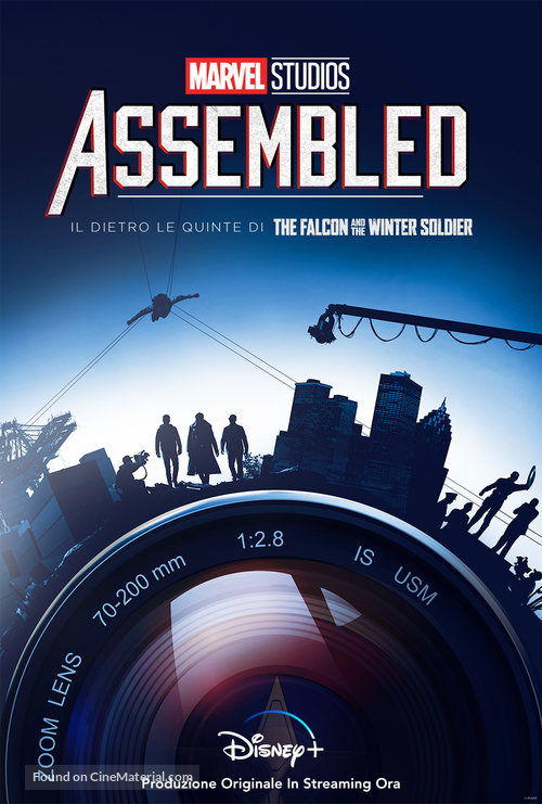 &quot;Marvel Studios: Assembled&quot; - Italian Movie Poster