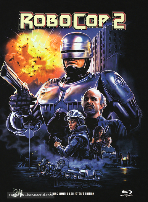 RoboCop 2 - German Movie Cover