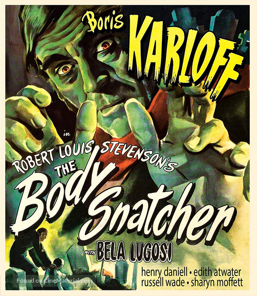 The Body Snatcher - Blu-Ray movie cover