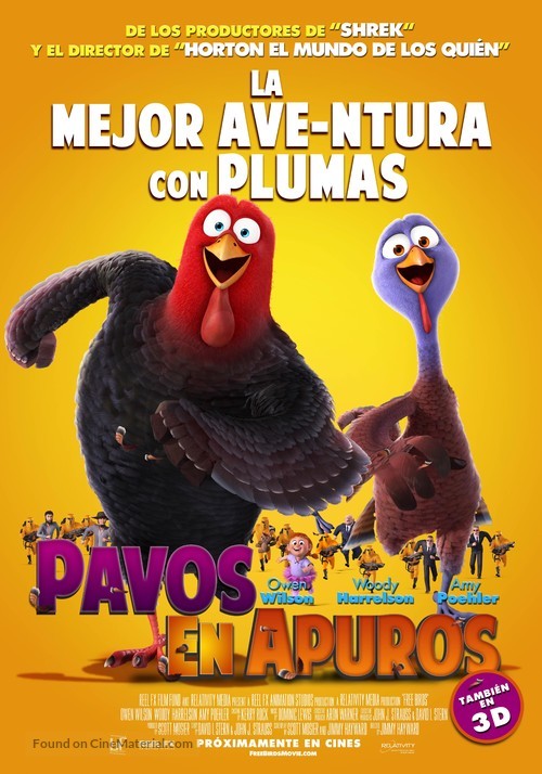 Free Birds - Chilean Movie Poster