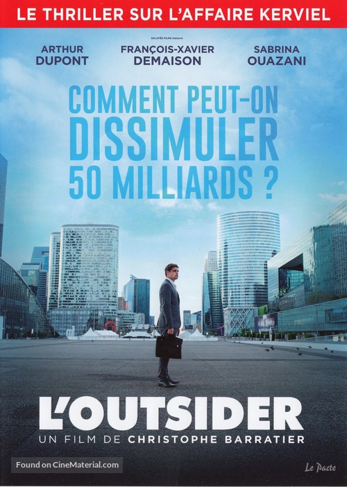 L&#039;Outsider - French DVD movie cover