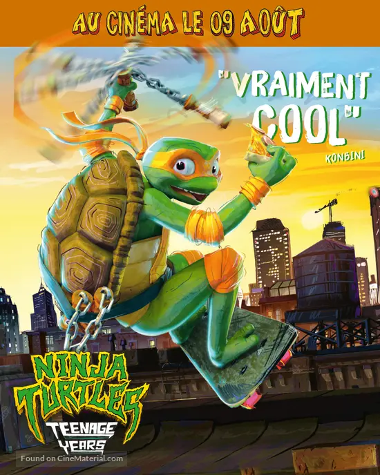 Teenage Mutant Ninja Turtles: Mutant Mayhem - French Movie Poster