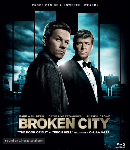 Broken City - Finnish Blu-Ray movie cover