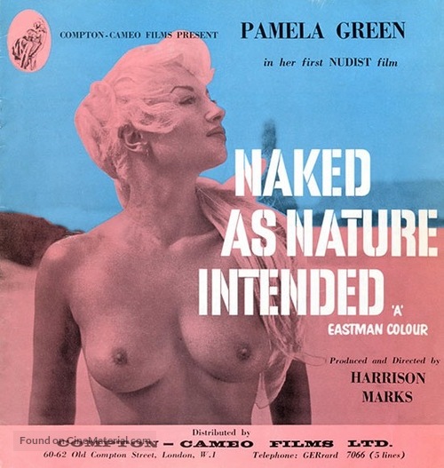 Naked as Nature Intended - British poster