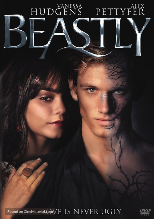 Beastly - DVD movie cover