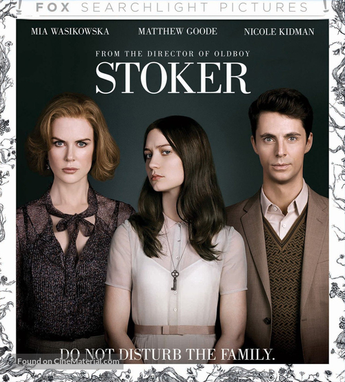 Stoker - Blu-Ray movie cover