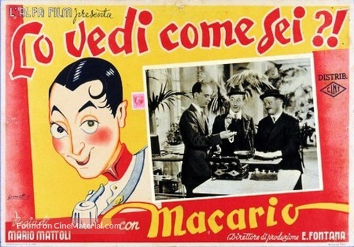 Lo vedi come sei... Lo vedi come sei? - Italian Movie Poster