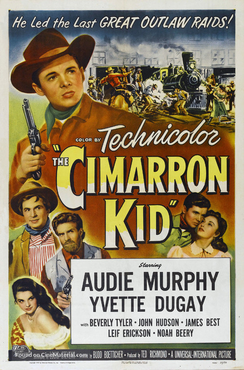 The Cimarron Kid - Movie Poster