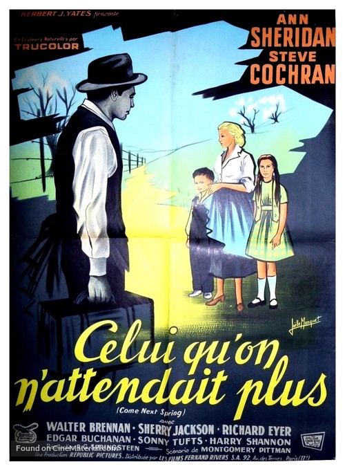 Come Next Spring - French Movie Poster