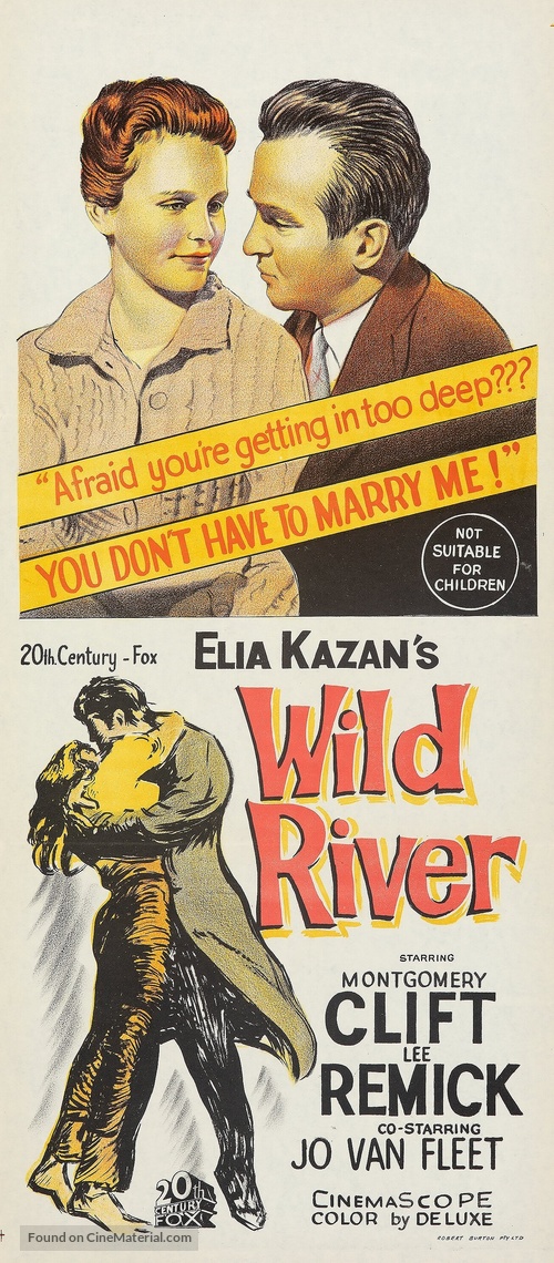 Wild River - Australian Movie Poster