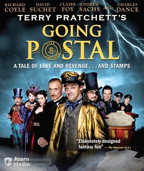 Going Postal - Blu-Ray movie cover