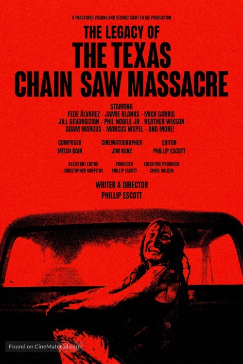 The Legacy of the Texas Chain Saw Massacre - British Movie Poster