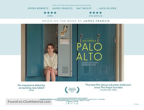 Palo Alto - British Movie Poster